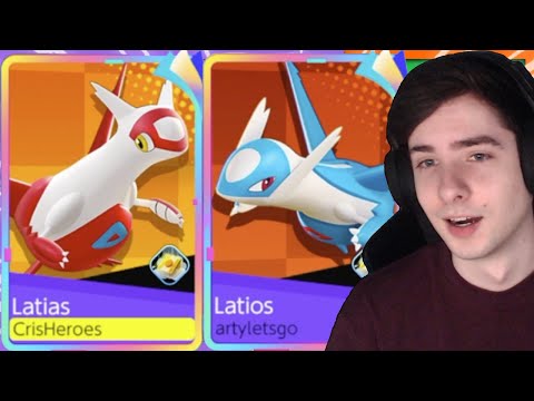 LATIAS and LATIOS in the same Team for insane Synergy | Pokemon Unite