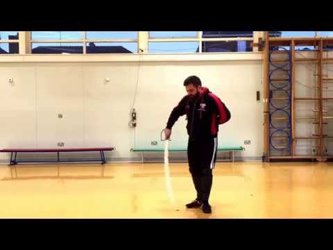 Military sabre stance and footwork lesson