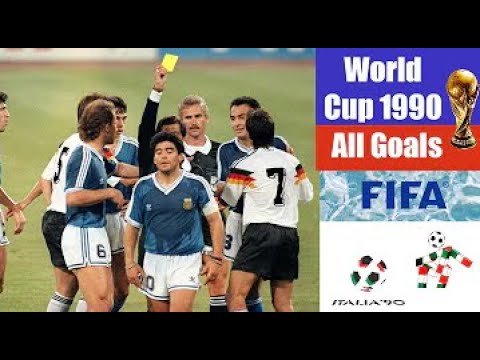 World Cup 1990 in Italy. All Goals HD