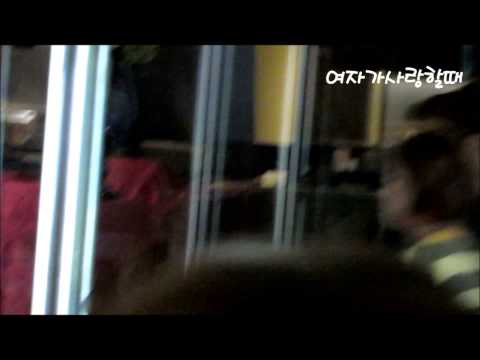 130424 MCD in taiwan - infinite 聖圭(성규) 吃完飯回房間