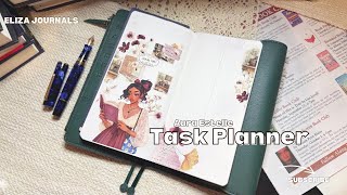 Setting up my Task Planner for October @auraestelle #planner #taskmanagement #plannerlayout