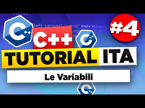 C++ Tutorial for Beginners #4 ITA Variables
