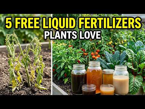 Even Wilting Plants Come Back to Life! 5 Natural Fertilizers from Your Kitchen