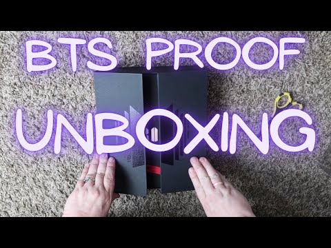 BTS PROOF ALBUM UNBOXING | STANDARD EDITION