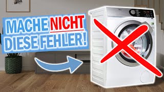 WASCHMASCHINEN KAUFEN: Bitte mache nicht DIESE Fehler!