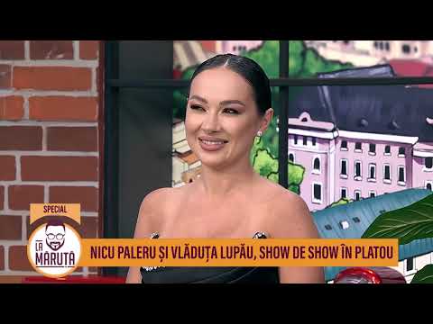 Nicu Paleru și Vlăduța Lupău, show de show în platou
