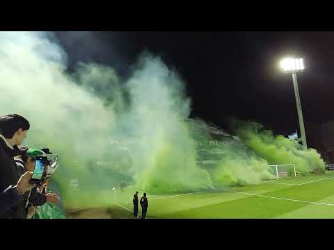 "Salida de Ferro vs All Boys" Barra: La Banda 100% Caballito &bull; Club: Ferro Carril Oeste &bull; País: Argentina