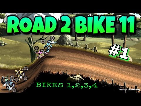 MAD SKILLS MOTOCROSS 2 - ROAD 2 BIKE 11 - UNLOCKING BIKES - 1,2,3 AND 4 - AFTER 5 YEARS!! - EP.1