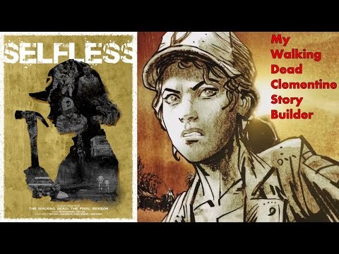 My Walking Dead Clementine Story Builder