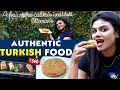 Tasting Turkish Food For The First Time Turkish Baklava Kunafa ️ Akshitha Ashok