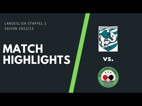 SG Clara Zetkin Leipzig - LTTV Leutzscher Füchse 1990 II  (Landesliga Staffel 2, Saison 2022/23)