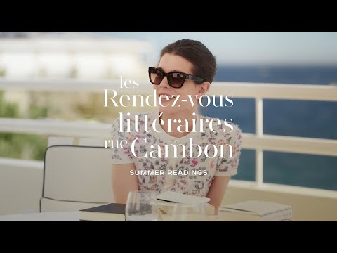 Summer Readings with Charlotte Casiraghi and Erica Wagner — CHANEL Literary Rendezvous at Rue Cambon