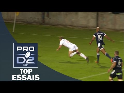 TOP Essais de la J4 – PRO D2 – Saison 2016-2017