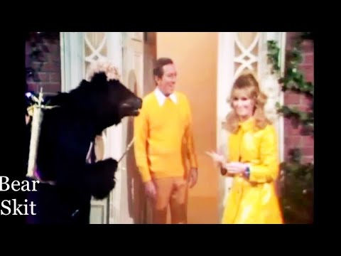 4K Dusty Springfield & Andy Williams - Bear Skit (Live 1970 On The Andy Williams Show)