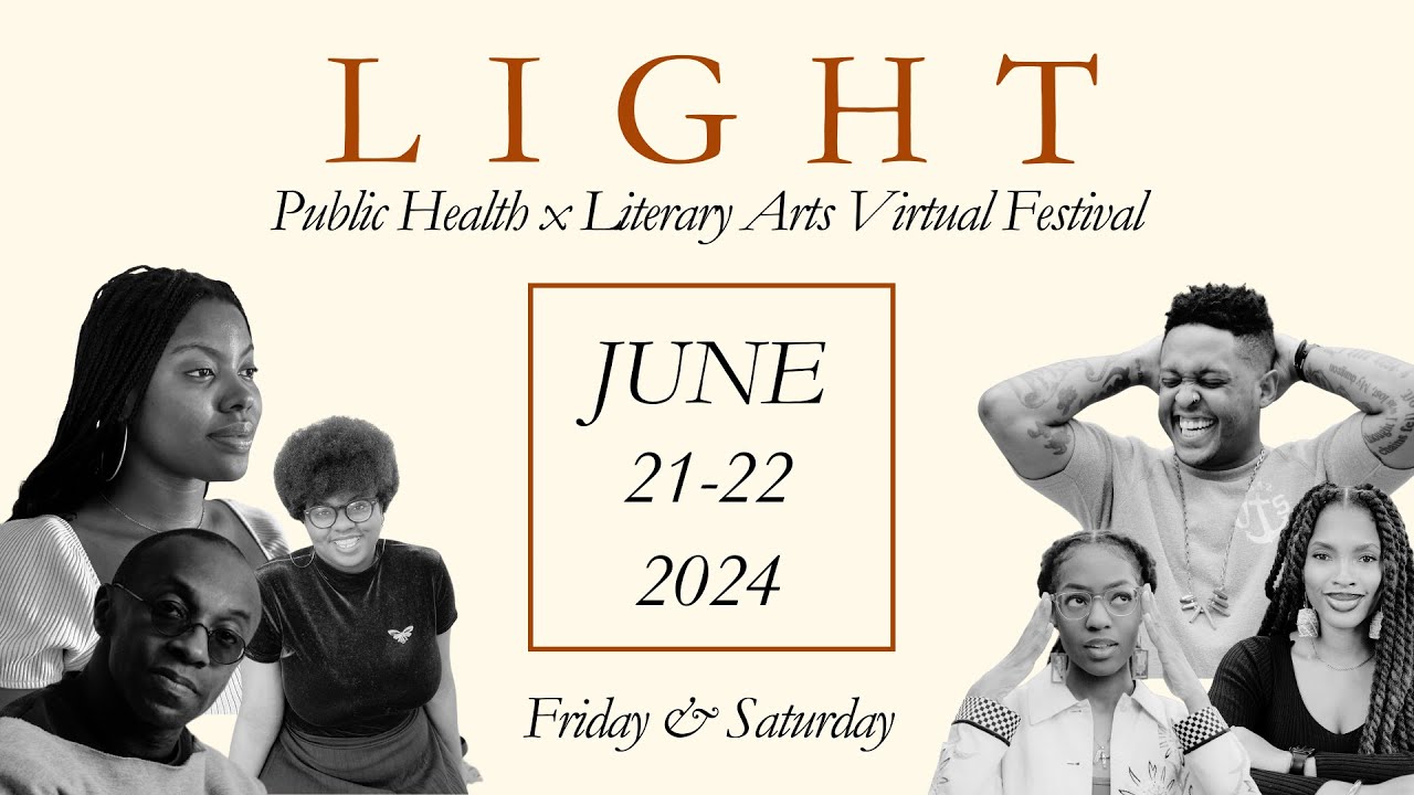 Save the Date: 3rd Annual Public Health x Literary Arts Virtual Festival!