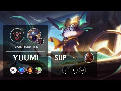 Yuumi Support vs Gragas - KR Grandmaster Patch 9.18