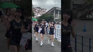 2025.2.16 石垣島交流戦　チアリーダー登場#cheerleader #Msplash #rakutengirls