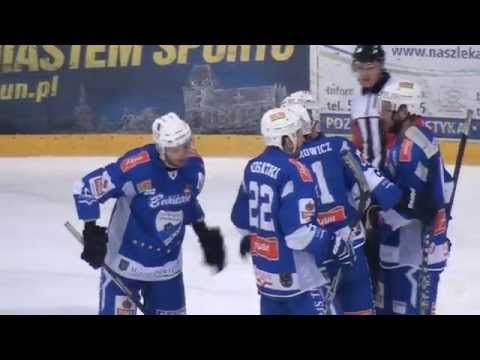 Nesta Mires Toruń - Unia Oświęcim / Skrót / Polska Hokej Liga [18.10.2015]