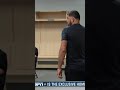 GSP greets Nick Diaz in his #UFC266 locker room #shorts