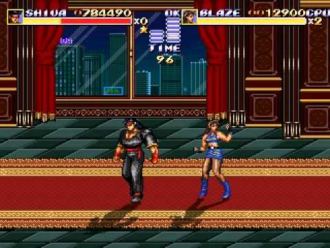 Streets of Rage Remake - Mania Playthrough (Stage 8 Part 1)