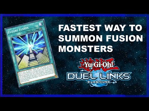 Fastest way to Fusion Summon any monster (Future Fusion) {Yu-Gi-Oh! Duel Links!}
