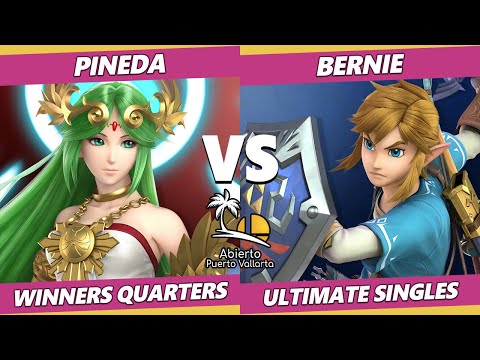Abierto Puerto Vallarta Winners Quarters - Bernie (Link) Vs. Pineda (Palutena) SSBU Ultimate