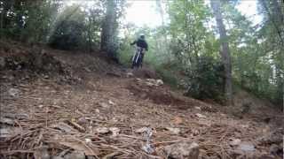 preview picture of video 'B-day PART2 MTB downhill trail BoccadiValle'