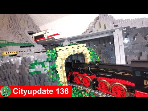 LEGO® Günstiger? - Das Tunnelportal aus hochgestellten Plates - LEGO®City 136