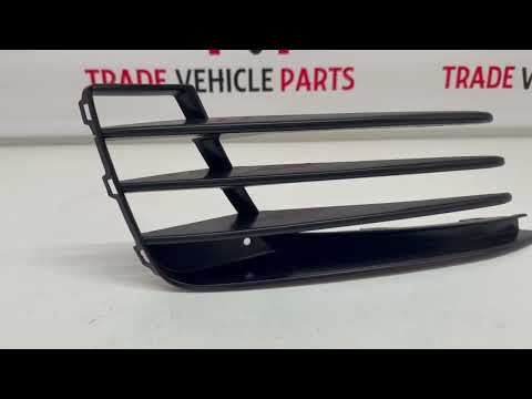 Fits VW Golf Mk7 GTI/GTD 2013-2017 Front Bumper Fog Grille Driver Side Gloss Black video