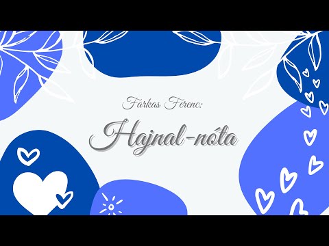 Farkas Ferenc: Hajnal-nóta