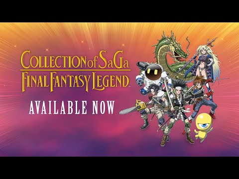 COLLECTION of SaGa FINAL FANTASY LEGEND Release Trailer