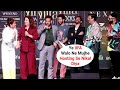 IIFA Awards 2023 Abu Dhabi Press Conference Salman Khan Varun Dhawan Sunidhi Chauhan Badshah KJo