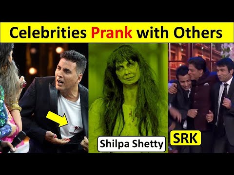 Top 6 Bollywood Celebrities Prank with Others | Akshay Kumar, Shahrukh Khan, Amir Khan,Shilpa Shetty