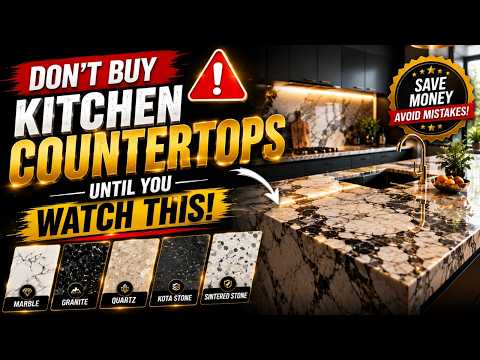 The Ultimate 2026 Countertop Guide: Quartz vs Quartzite vs Granite, Kitchen Countertop Trends