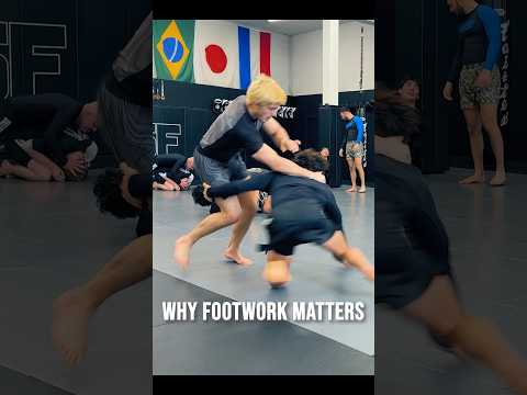 Why footwork matters in grappling