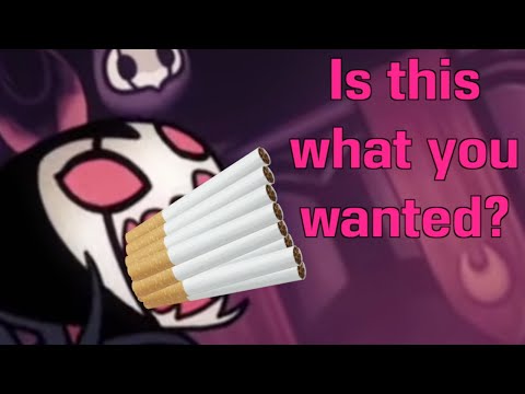 Dubbing Grimm...but He Smokes a Pack a Day | Hollow Knight