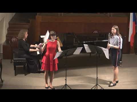 Flétnové duo - 2. Absolventský koncert ZUŠ Krnov 2019