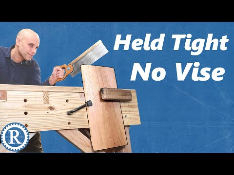 You don't need a vise on the Joiner's Bench