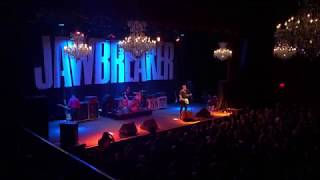 Jawbreaker 10/24/18 at The Fillmore SF- New Song