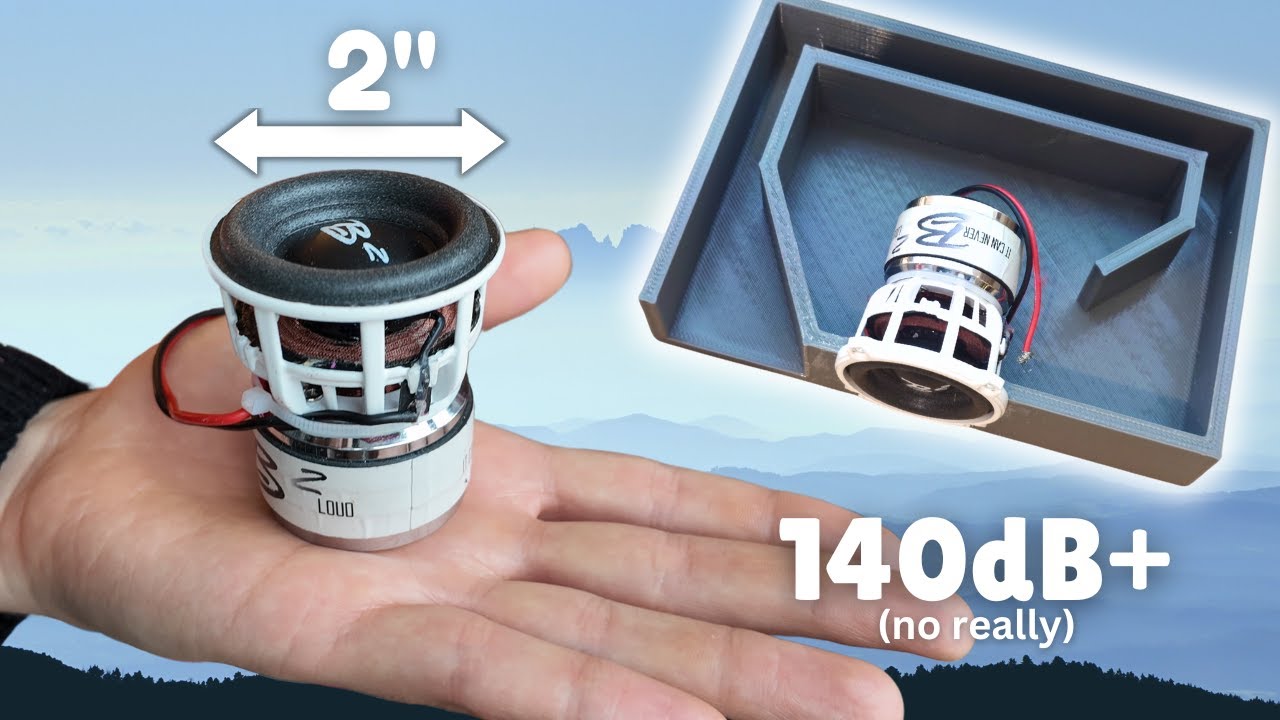 2" Mini-subwoofer gets properly tested!