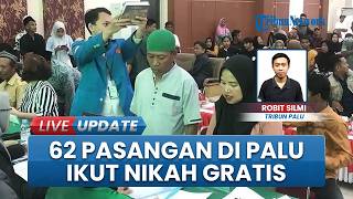 Momen Bahagia 62 Pasangan di Palu, Ikut Agenda Sidang Isbat Nikah Gratis