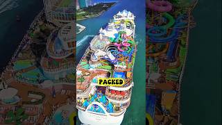 Top 5 Biggest Cruise Ships In The World #trending #shorts #facts #cruiseship