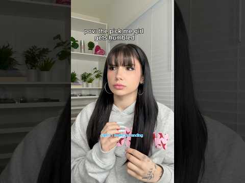 #pov the pick me girl gets HUMBLED…#shorts #skit