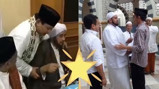 Download lagu Perbedaan Sikap Prabowo dan Jokowi Saat Bertemu Habib Syech mp3