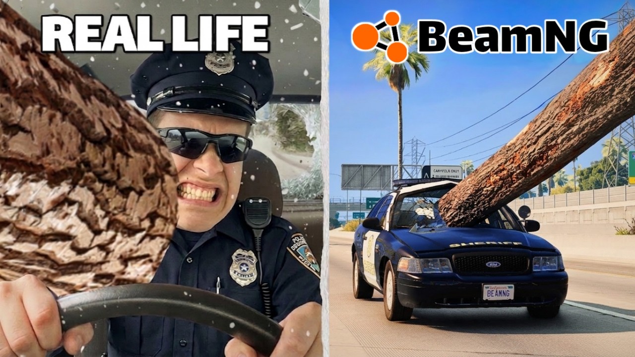 BeamNG But I felt every Crash!😱🔥(Real) #6