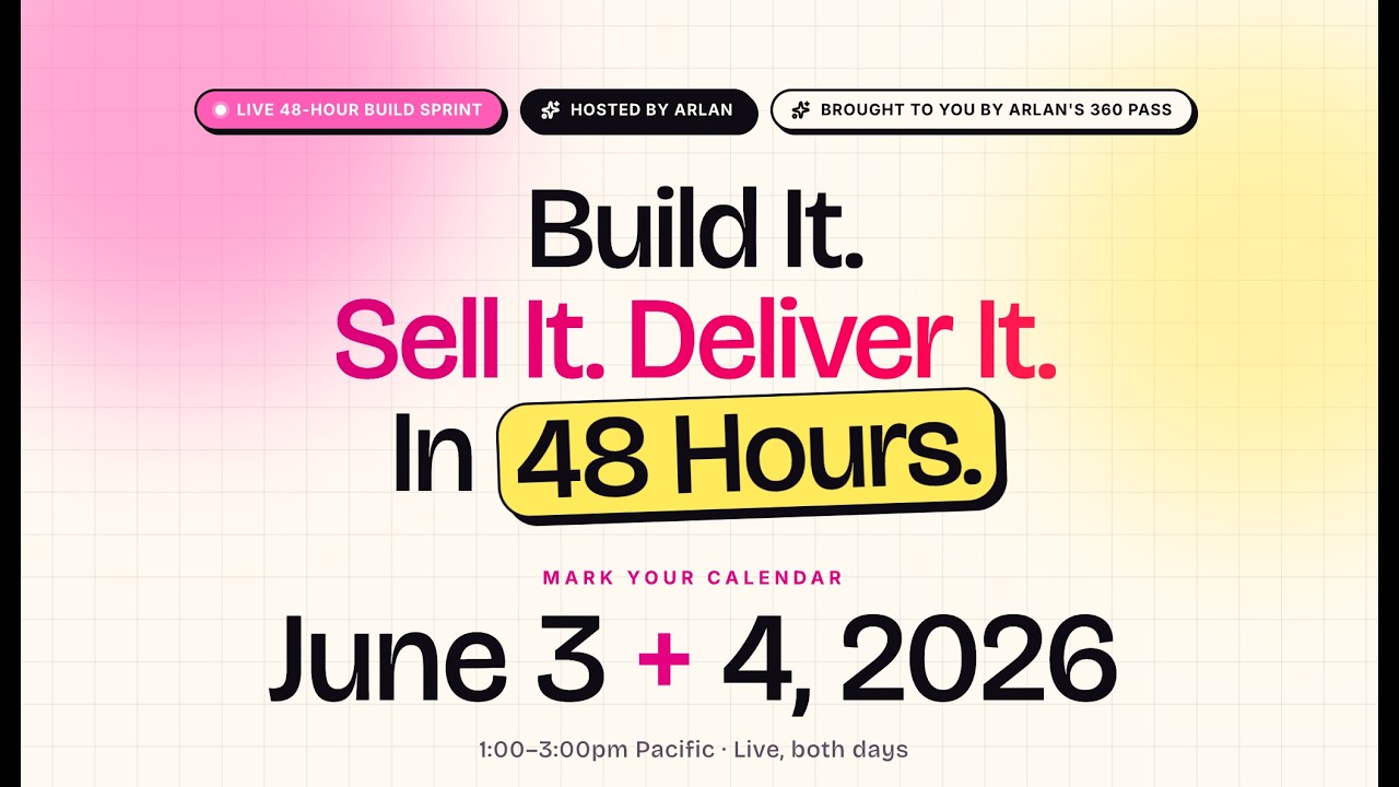 Announcing Arlan's 48 Hour AI Hackathon!