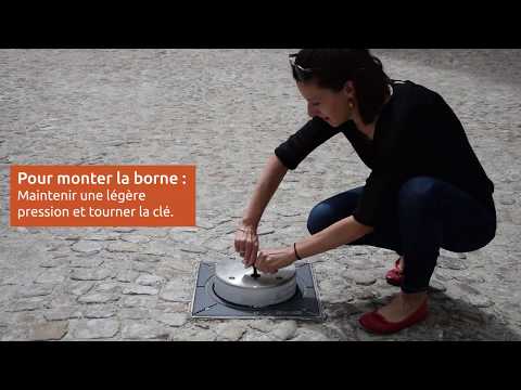 Borne escamotable semi-automatique Citeasy - manipulation simple - 600 mm de hauteur - résistance standard 50 kJ_4