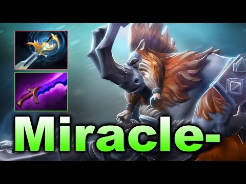 Miracle- Magnus vs Misha & Gorgc - 9000 MMR Dota 2