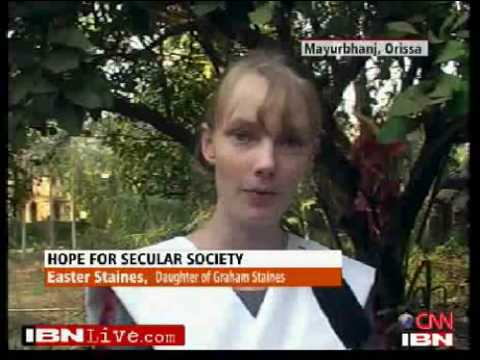 Graham Staines' widow pained by Orissa's anti-Christian violence