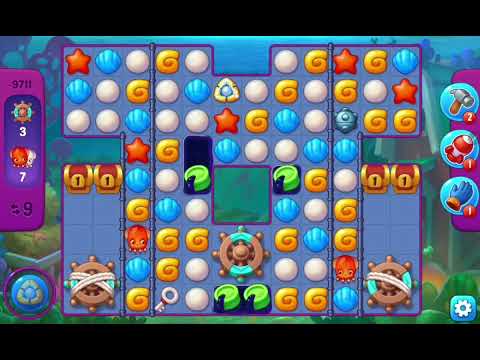 Fishdom Super Hard Level 9711 (with Double Lightning Boosters) @choraelmin